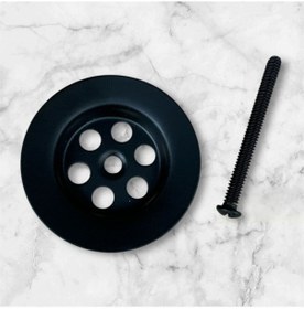 Resim İsaoğlu Yapı Siyah Lavabo Sifonu Siyah Lavabo Süzgeci Bütün Lavabolara Uygun Siyah Gider Sifon Siyah 