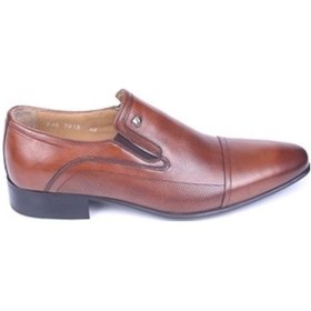 Resim Fosco 3015 Erkek Bağcıksız Hakiki Deri Klasik Ayakkabı (512447609) 