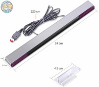 Resim Nintendo Wii Sensör Bar Sıfır Paket Wii Aksesuar Orjinal Wii Sensör Yedek Parça Wii Kumanda Nunchuck 