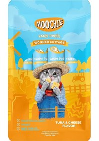 Resim Moochie Sıvı Kedi Ödülü Ton-peynir 5x15 Gr 