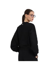 Resim Sportive Fowler Kadın Siyah Günlük Stil Sweatshirt 25kk1038-syh 1776122 SiYAH 
