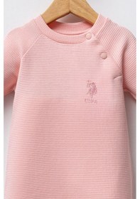 Resim U.s. Polo Assn Kız Bebek Usb2717 Tulum Açık Pembe-2221 Pembe 
