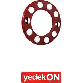 Resim Kırmızı Boyalı Açık Jant Çemberi 