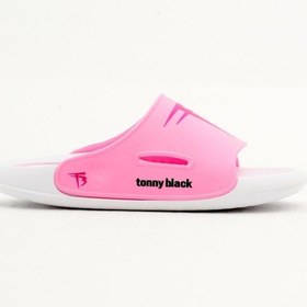 Resim Tonny Black Poıli Taban Logolu Çocuk Unisex Pembe Terlik Tbacr896 PEMBE 