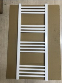 Resim Eurasia Havlupan Towel Radiator 500x1500 18 Borulu Beyaz Havlupan 