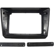 Resim Synodicmonth 9 İnçlik Araç Çerçevesi Fasya Adaptörü Android Radyo Gösterge Paneli Montaj Kiti Dodge Dart 2013-2016 Lhd İçin 