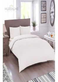 Resim More Home Çift Kişilik Yorgan Kılıfı Beyaz 