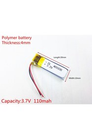 Resim Sertec 10X30MM LİPO PİL 150 MAH 30X10MM LİPO PİL 401030 LİPO PİL 4MM KALINLIK 3X1CM POLİMER PİL 1X3CM LİPO 