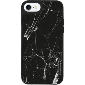 Resim iPhone 6S Black Crack Telefon Kılıfı 