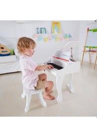 Resim Hape Deluxe Grand Elektronik Piyano - Beyaz 