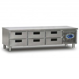 Resim Dampak CİHAZ Altı 6 Çekmeceli Buzdolabı 214 Litre 200 x 60 x 60 (cm) 