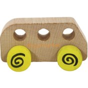 Resim Mr. Quokka Ahşap Otobüs - Sarı 