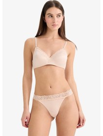 Resim Defacto Dantel Detaylı 3lü Külot-fall İn Love F2124ax25aubr178 Bordo 