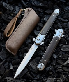 Resim M390 Çelik Kaliteli Ince Model Kamp Çakı - 21 Cm 