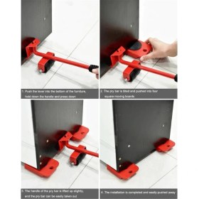 Resim Lilibeaty Tekerlekli Eşya Mobilya Kaydırma Aparatı 