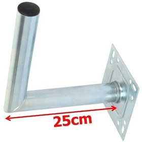 Resim Sab 25 CM L Çanak Anten Ayak Paslanmaz Galvaniz 