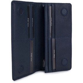Resim Tamer Tanca Erkek Hakiki Deri Lacivert Cüzdan 1148 1044 Erk Czdn Sk25-26 Lacı Fltr Lacivert 
