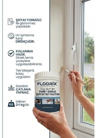 Resim Floorix Şeffaf Su Yalıtımı 1kg + 1kg 