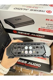 Resim Reiss Audio Rs-kl60.4 Ab Class 4kanal Fanlı Oto Amfi 4ohm 4x60w Rms-2ohm 4x85w Rms Anfi Aksar 