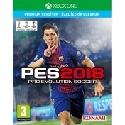 Resim Konami Xbox One PES 2018 Premium Edition Spor Oyunu Çoklu Oyuncu Desteği ile 