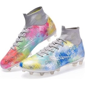 Resim Snapbuy Lrsmile Pembe Futbol Ayakkabısı Mavi - Pembe 