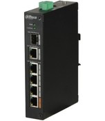 Resim DAHUA PFS3106-4ET-60-V2 4FE PoE Port (60W), 1GE Uplink,1xSFP Endüstriyel Switch OEM