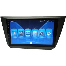 Resim Seat Altea 2004/2015 - Toledo 2005/2007 9 İnç 6-64 Pro Model Qled Ekran 9" 