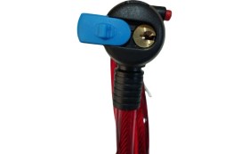 Resim KNT Bisiklet ve Motosiklet Kilidi 15X1500 mm Kalın Kilit 1,5 Metre Uzunluk Kırmızı 