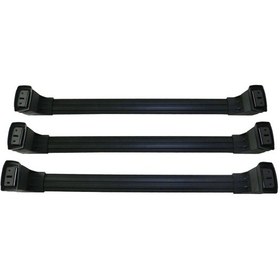 Resim Nissan Nv200 Oluklu Ara Atkı Siyah 3 Parça 2010 Ve Sonrası 