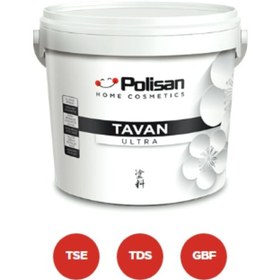 Resim Polisan Tavan Boyası -Ultra Tavan -Ultra Beyaz -17,5Kg.-POLİSAN 