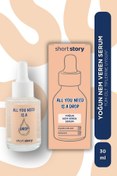 Resim Short story all you need is a drop | yoğun nemlendirici etkili serum 30ml | hiyalüronik asit, pantenol içeren multi formül 