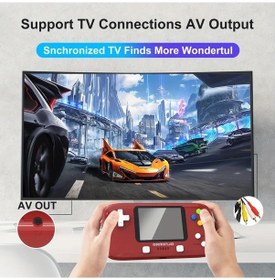 Resim Wangxi Gri Ps Tasinabilir Oyun Konsolu 7.11cm Hd Ekran Uzun Omurlu Pil Tv Av Usb Baglantisi Zengin Oyun Kutuphanesi Retro Oyun Mini Konsol El Tipi 