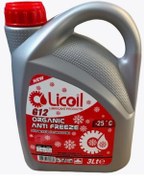 Resim Licoil Antifriz G12 Kırmızı-25C 3Lt 3Kg-15Kg-16Kg Mevcut 