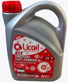 Resim Licoil Antifriz G12 Kırmızı-25C 3Lt 3Kg-15Kg-16Kg Mevcut 