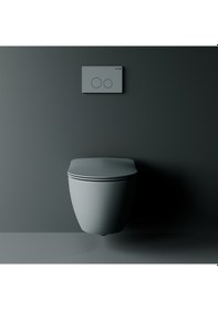 Resim Creavit Terra Mat Cool Grey Boyalı Kumanda Paneli Gri 