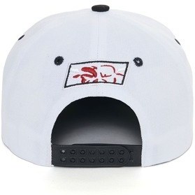 Resim Berellini Chicago Bulls Hip-hop Şapka Özel Kolleksiyon Beyaz - Siyah 