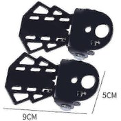 Resim Sırtlıklı, Tutamaklı Ve Ayaklıklı Arka Çocuk Güvenlik Koltuğu - 2-12 Yaş Arası Çocuklar İçin Ce Sertifikalı Ayaklıklı 