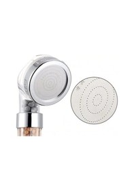 Resim Boncuklu Su Tasarruflu Kireç Önleyici Duş Başlığı Gri 
