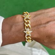Resim RICH STAR GOLD DIAMOND BRACELET 