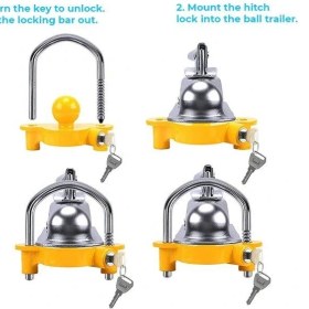 Resim Simply Brands Universal Römork Baglanti Kilidi 