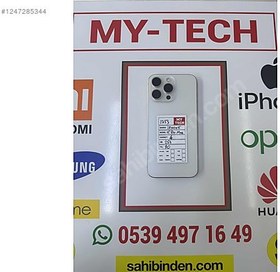 Resim Apple iPhone 15 Pro Max İkinci El YD | 256 GB | Beyaz 