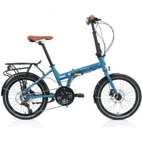 Resim Carraro 20J Carraro Flexi 121 Hd Katlanır Bisiklet - Mat Petrol Yeşili Siyah Kahve 