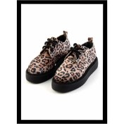 Resim Bambi Leopar Süet Kadın Casual Ayakkabı K01192181002 