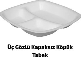 Resim Ambalaj Marketim - ANKA 3 GÖZ KAPAKSIZ KÖPÜK TABAK 200 ADET 