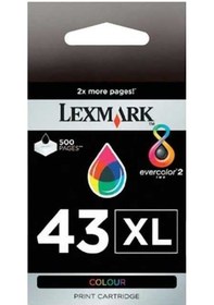 Resim Tonersepeti Lexmark 43xl-18yx143e Renkli Kartuş 