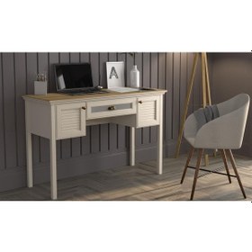 Resim Sakura Frn-21033 Misto Çalışma Masası Krem 