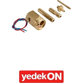 Resim Sarı Gövde Merkezi Bağlantı Adaptörü Altı Köşe Tipi 