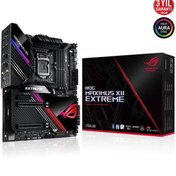 Resim ASUS Rog Maximus Xıı Extreme Intel Z490 10.nesil Lga1200 Ddr4 128gb 4800mhz M.2 Extended Anakart 