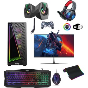Resim İzoly N12X 22M İ5-3470 16GB 256GB SSD 1tb Hdd gt 740 4gb 22" Oyuncu Masaüstü Bilgisayar 