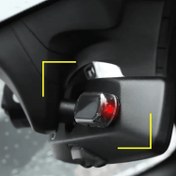 Resim 2 Adet Araç Hırsızlık Önleyici LED Işık, Kablosuz Modifikasyon Gerektirmeyen Evrensel Simüle Edilmiş Alarm Işıkları / Araç Alarmı 